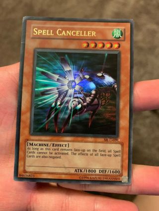 Yugioh Spell Canceller (mfc - 020) - Ultra Rare Played