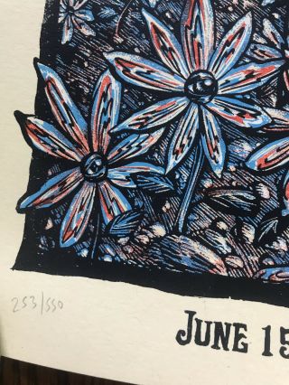 Dead And Company Poster 6/15/17 Burgettstown PA Rare Signed And ’d 2