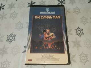 The Omega Man Vhs Clamshell Rare Horror