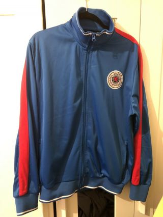 Glasgow Rangers Scotland Official Old Rare Retro Large Jacket 46 - 48 Inch Chest