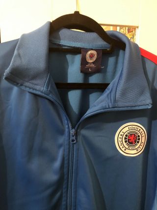 Glasgow Rangers Scotland Official Old Rare Retro Large jacket 46 - 48 Inch Chest 3