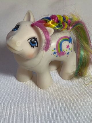 Vintage Rare My Little Pony Hasbo 1984 Baby Rainbow Ponies Starbow