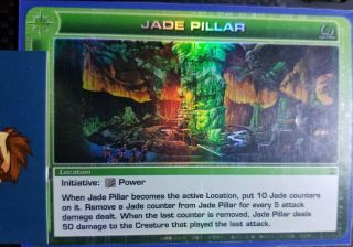 1x Chaotic Card Ultra Rare Jade Pillar - Code