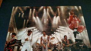 Michael Jackson & The Jacksons Victory Tour.  Rare Print Promo Poster Ad