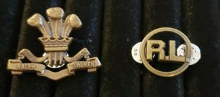 2 Rare Vintage Polo Ralph Lauren Brass Pins
