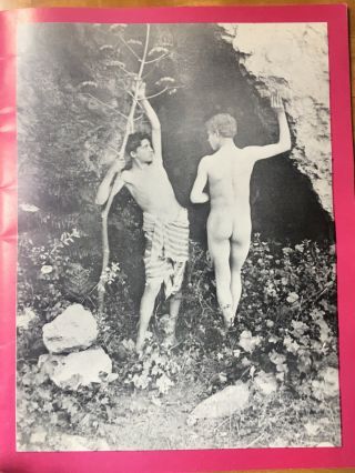 RARE Wilhelm von Gloeden Gay Interest Male Nude Erotica Ron Lentz 5