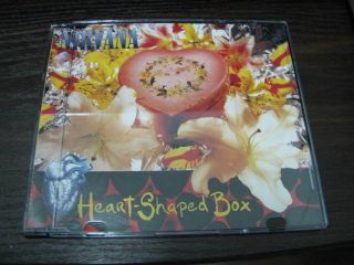 Nirvana " Heart Shaped Box " Mega Rare Israel Israeli Pressing Promo Cd