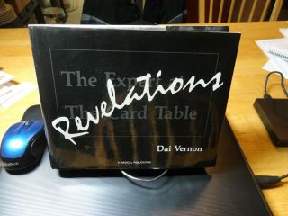 Extremely Rare,  Signed,  Dai Vernon,  Revelations,  Limited Edition,  Only 300 Magic