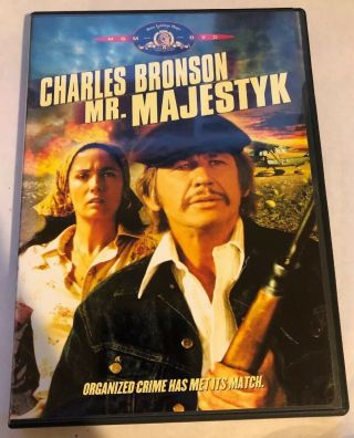 Mr.  Majestyk Dvd 1974 Like Rare Oop Htf Charles Bronson Linda Cristal Mgm