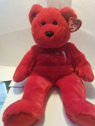 Rare 1998 1 Bear Beanie Baby Is In And No Damage,  With Tag