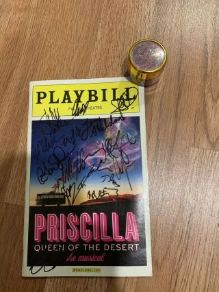 Priscilla Queen Of The Desert Authographed Playbill And Rare Gift