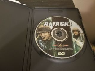 Attack - Jack Palance - MGM (DVD,  2003) - OOP/Rare - Region 1 - 2