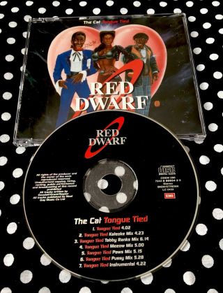 The Cat (red Dwarf) - Tongue Tied Rare Cd Single