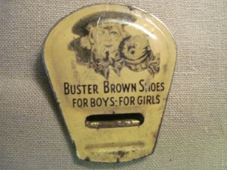 Vintage Buster Brown Shoes For Boys And Girls Metal Whistle Rare