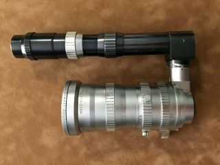 Angenieux 17 - 68 17 - 68mm F2.  2 C - Mount Lens Bell & Howell Zoom Cine Bolex Rare