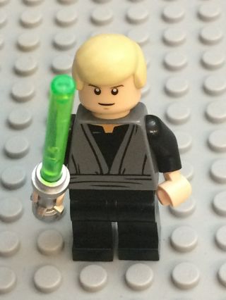 Star Wars Lego Minifig Minifigure Sw433 Luke Skywalker Rancor 75005 Rare