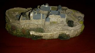 Ian Fraser Creations Rare Vintage Stirling Castle Hand Made Scotland M102 1994