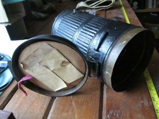 Ww1 German Gasmask Canister 1916 Made By E W Germany 8 