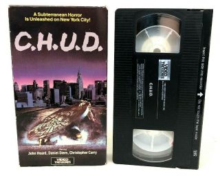 C.  H.  U.  D.  1988 Chud Rare Horror Vhs Monster Movie Gore Creature Feature