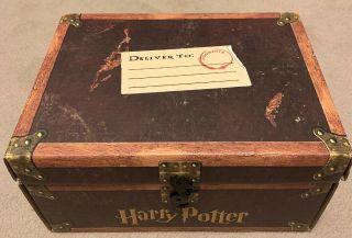 Harry Potter Hard Cover Trunk Box Set: Books 1 - 7 1 2 3 4 5 6 7 Great Shape Rare