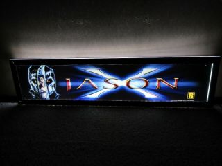 Jason X [2002] D/s 5x25 [large] Movie Theater Poster [mylar] [rare]