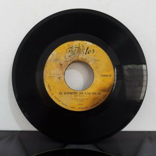 Afrosound " El Espiritu De La Isla/lloro " Fuentes Rare 45rpm Records