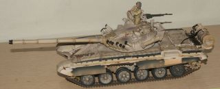 Forces Of Valor 1/32 Scale Iraqi T - 72 Tank Rare Looks