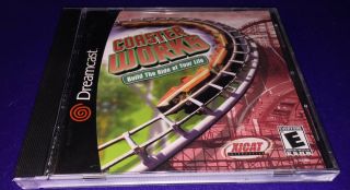 (g162) Rare Collectible Sega Dreamcast Coaster Build The Ride Of Your Life