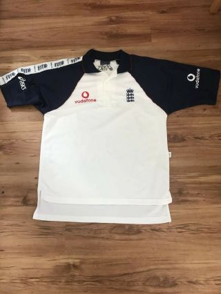 Rare Asics England Cricket Shirt
