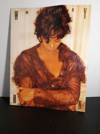 Whitney Houston 1994 Live In Concert Tour Program Book Rare Collectible