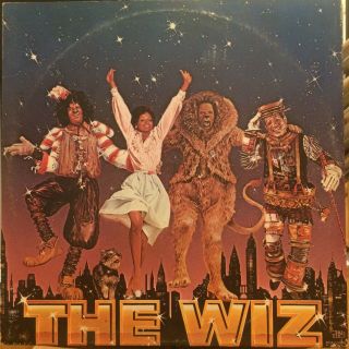 Michael Jackson The Wiz Ost Lp 2xlp Motown Mca 2 - 14000 Rare Nm -