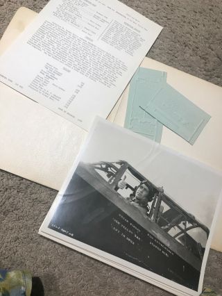 The Dam Busters 1955 Press Kit With Photos Film Folder Rare