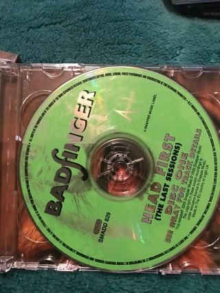 BADFINGER,  Head First Rare Cd In Cardboard Sleve With Jewel Case 5