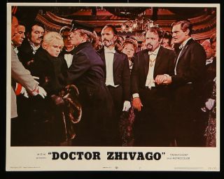 Dr Zhivago Rare Movie Lobby Card Julie Christie Omar Shariff