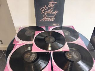 The Rolling Stones - Rs 30.  001 /005 Boxset X5 Rare 1978 Unplayed Vinyls