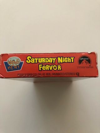 NED’S NEWT Volume Three (3) VHS “Saturday Night Fervor” - Rare Nelvana 1999 5