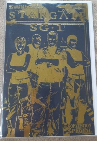 Stargate Sg - 1 Ultra Rare Leather Bound Convention Special Variant