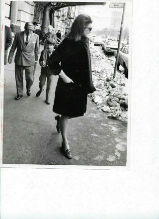 Very Rare Jackie Onassis - United Press International Photo