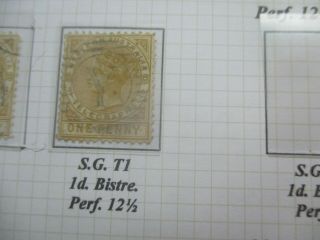 Western Australia Stamps: 1d Telegraph - Rare (g378)