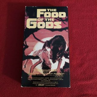 The Food Of The Gods 1985 Rare Horror Vhs Vestron Video
