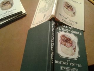 Beatrix Potter The Tale Of Mrs.  Tiggy - Winkle F.  Warne & Co Vintage Rare