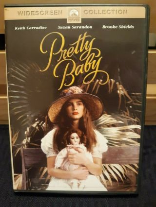 Pretty Baby (1978) Dvd Brooke Shields Susan Sarandon Storyville Orleans Rare