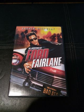 The Adventures Of Ford Fairlane Rare Oop Dvd