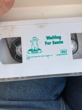 RARE Barney And Friends Tape - Waiting For Santa (VHS,  1992) 3