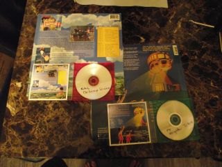 MY NEIGHBOR TOTORO and KIKI ' S DELIVERY SERVICE Laserdiscs and DVD Copies RARE 2