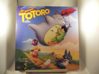 MY NEIGHBOR TOTORO and KIKI ' S DELIVERY SERVICE Laserdiscs and DVD Copies RARE 3