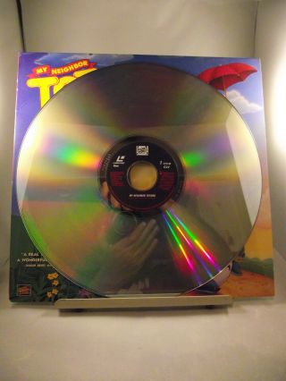 MY NEIGHBOR TOTORO and KIKI ' S DELIVERY SERVICE Laserdiscs and DVD Copies RARE 6