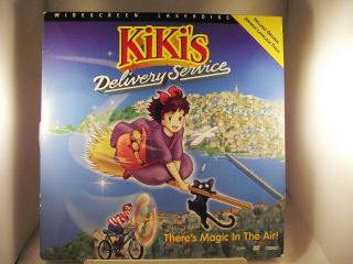 MY NEIGHBOR TOTORO and KIKI ' S DELIVERY SERVICE Laserdiscs and DVD Copies RARE 8