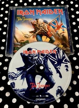 Iron Maiden - The Trooper Rare Cd Single