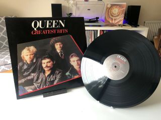 Queen - Greatest Hits / 1981 Emi Vinyl Lp / Rare No Barcode First Uk Press